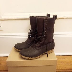 L.L. Bean duck boots
