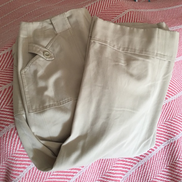 Tan dress capris