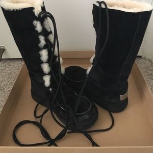Ugg Uptown Black Boots