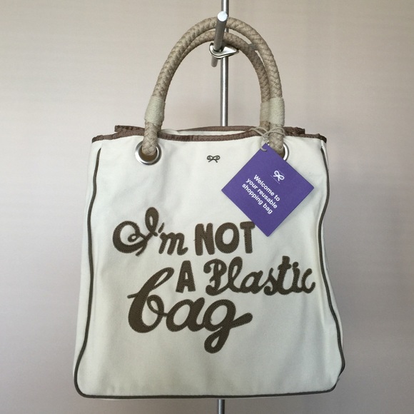 AUTHENTIC "I'm NOT A Plastic Bag" UK Version