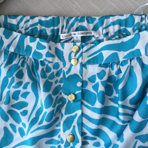 Collective Concepts blouson strapless dress - Picture 2 of 4