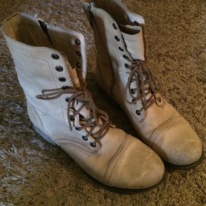 Steve Madden leather Troopa boots