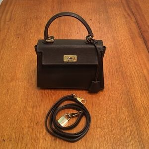 Vintage Italian leather bag
