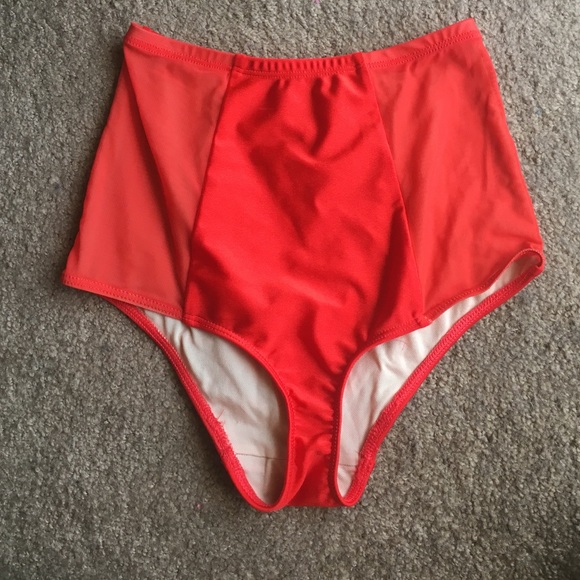 American apparel highwasited bathingsuit bottoms