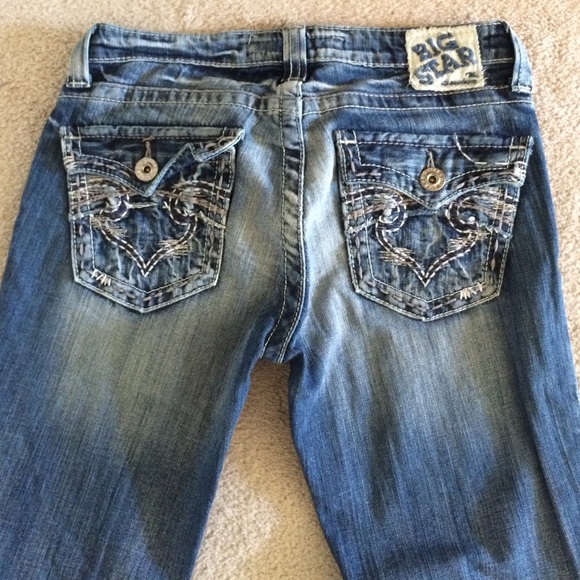 Big Star Casey K Low Rise Fit 28L Jeans