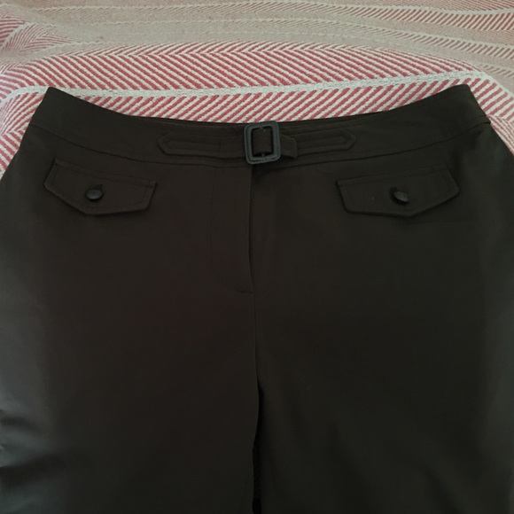 Brown dress capris