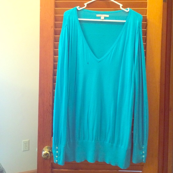 Light teal sweater