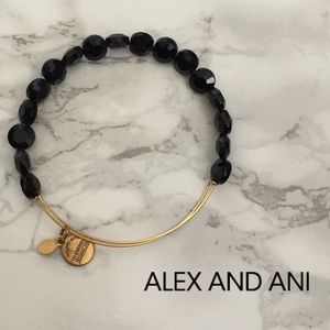Alex and Ani Jet Luxe Bead Bangle