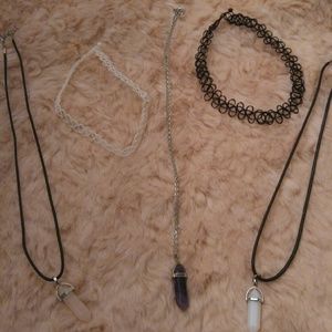 ****traded*** Grunge necklace bundle
