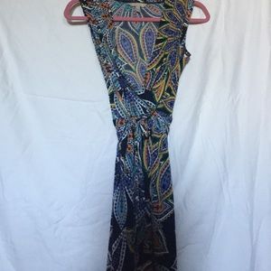 Banana republic paisley dress