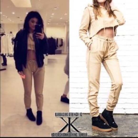 danielle guizio sweatsuit