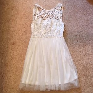 White Lace Dress