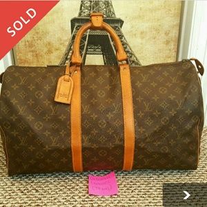 AUTHENTIC LOUIS VUITTON KEEPALL 50