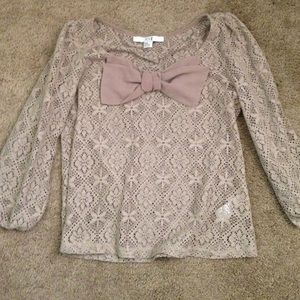 Top with bow