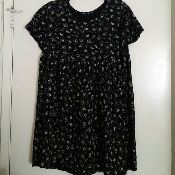 Black Floral Summer Dress