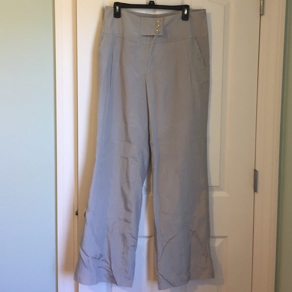 Gorgeous shimmery silver pants!