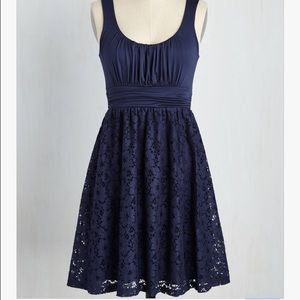 Artisan Iced Tea Dress - Blueberry (ModCloth)