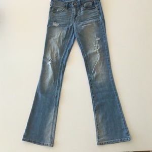 Abercrombie and Fitch boot cut jeans