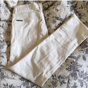 Rock and Republic white skinny jeans