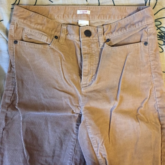 J. Crew toothpick corduroys