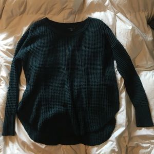 American Eagle waffle knit sweater