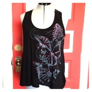 *Lowest Price* Butterfly Sparkle top