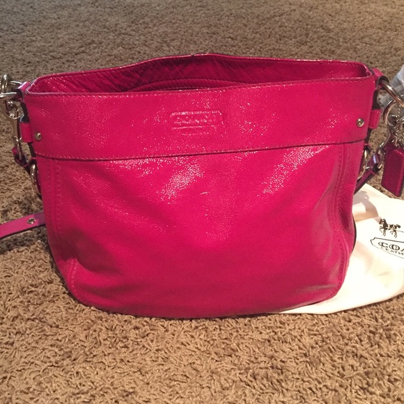PINK COACH PURSE