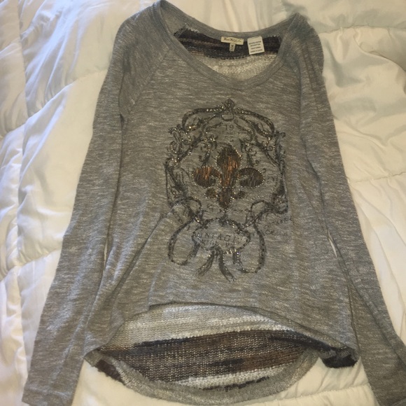 youth Medium miss me long sleeve shirt