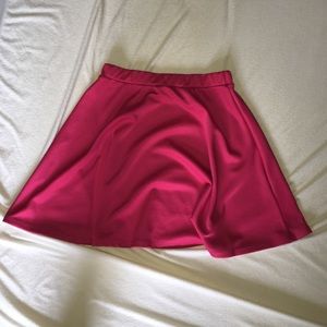 Pink, barley worn, skirt.