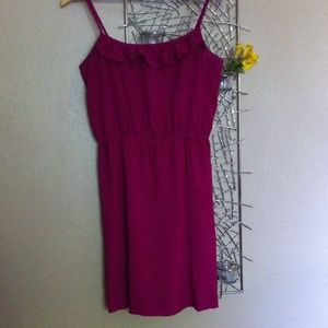 FOREVER 21 flirty little dress in raspberry color