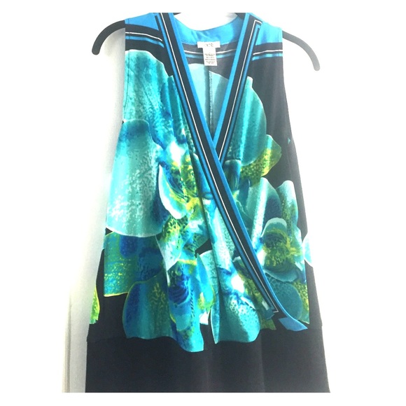 Tropical tank blouse - Picture 1 of 3