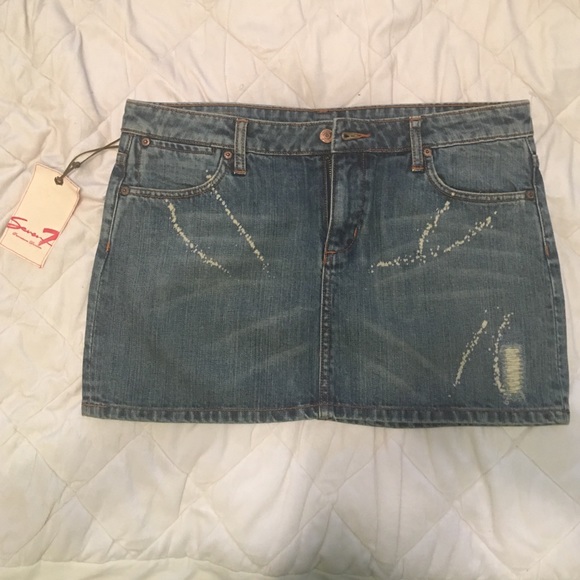 SEVEN jean skirt NWT size 32