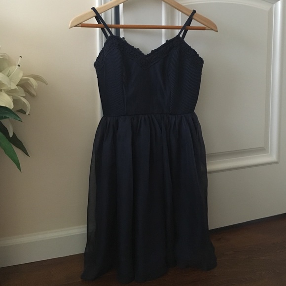 Navy Blue Dress