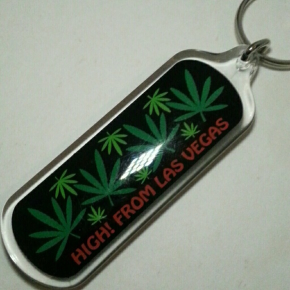 🆕 Las Vegas Leaf key chain (Smokers live) - Picture 3 of 3