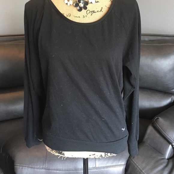 Pink long sleeve top