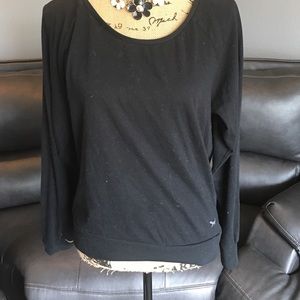 Pink long sleeve top