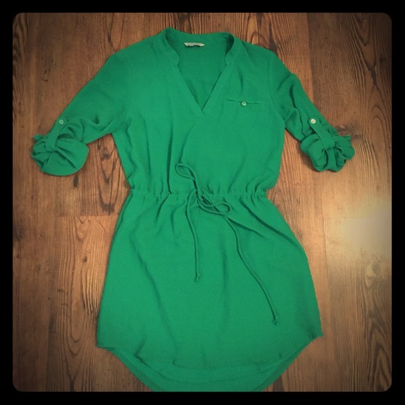 Green Naked Zebra Tunic