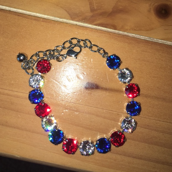 Red White and Blue bracelet