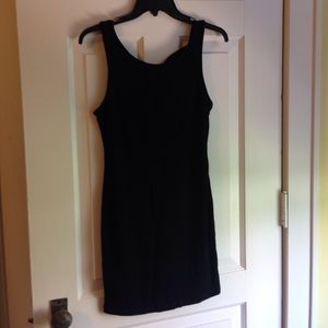 Black cross back Forever 21 tight dress