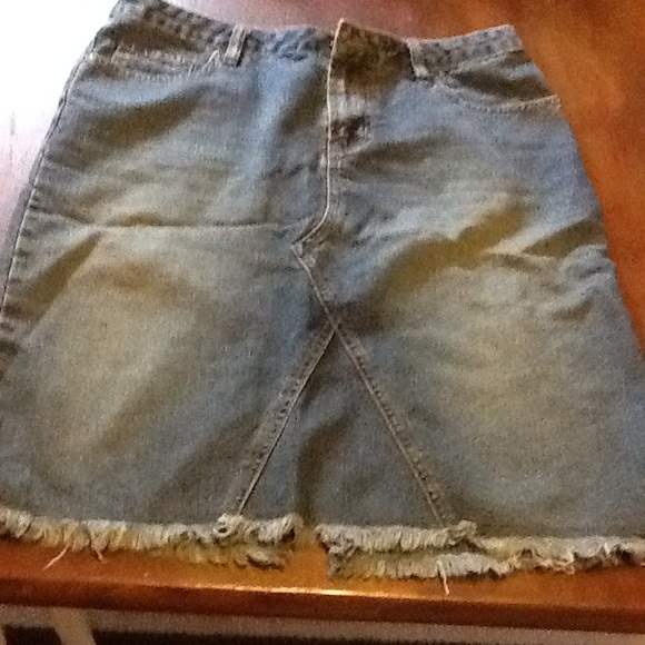 Jean skirt