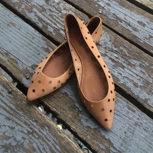Madewell leather flat