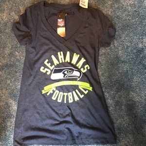 Seattle Seahawks v-neck T-shirt