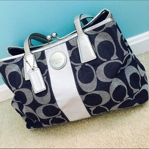 Large Coach tote
