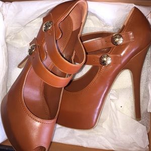 Louis Vuitton Ritual Strap Open Toe Pump