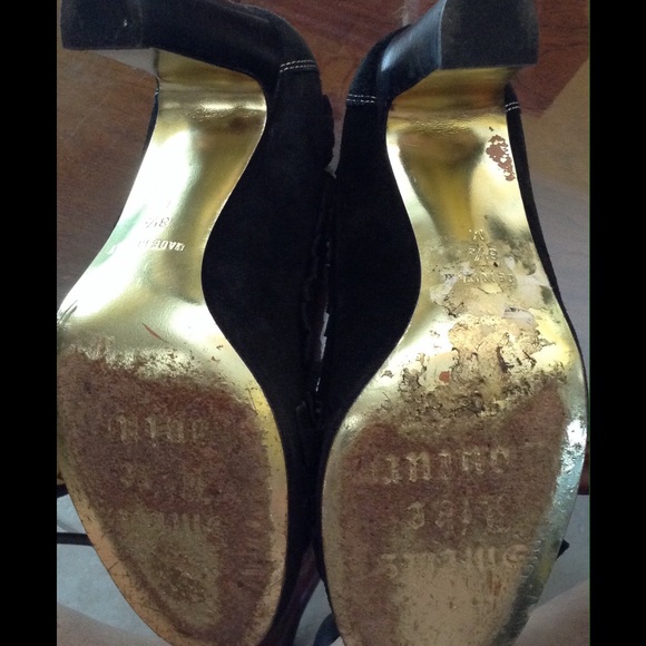 Juicy couture black suede pumps - Picture 4 of 4