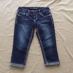 Maurice's denim capris