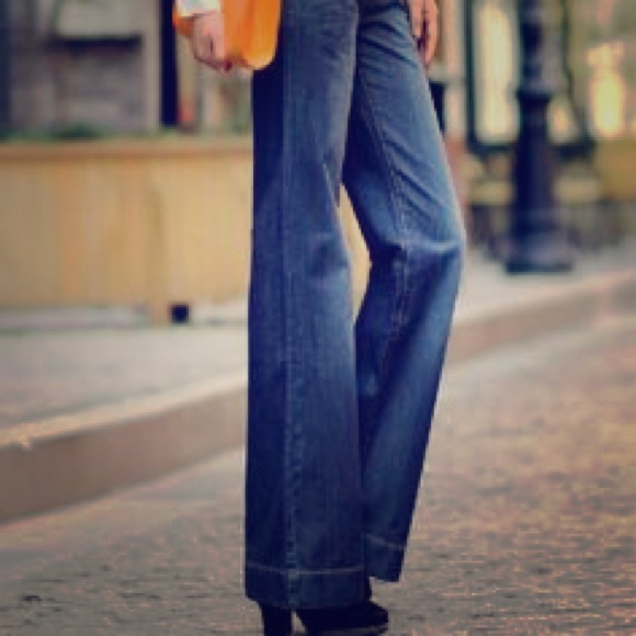 Wide leg Cabi jeans! Pristine and trendy!