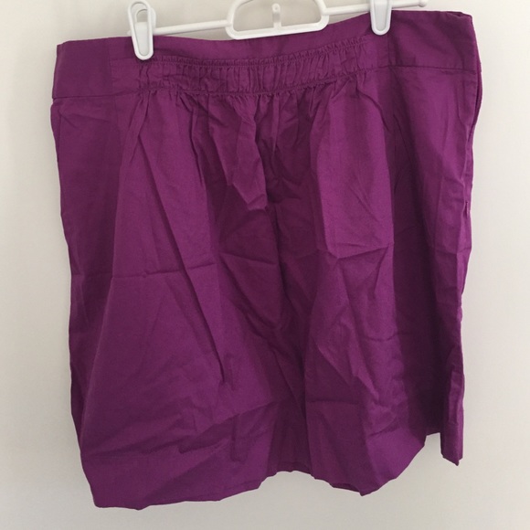 Purple skirt