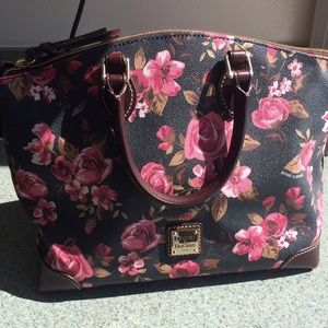 Dooney & Bourke Cotton Cabbage Rose Satchel