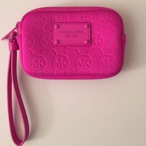 Michael Kors Neoprene Wristlet